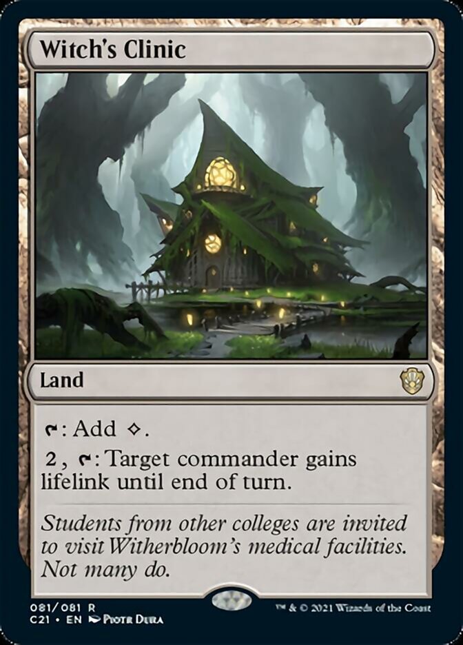 Witch's Clinic [Commander 2021] Magic: The Gathering