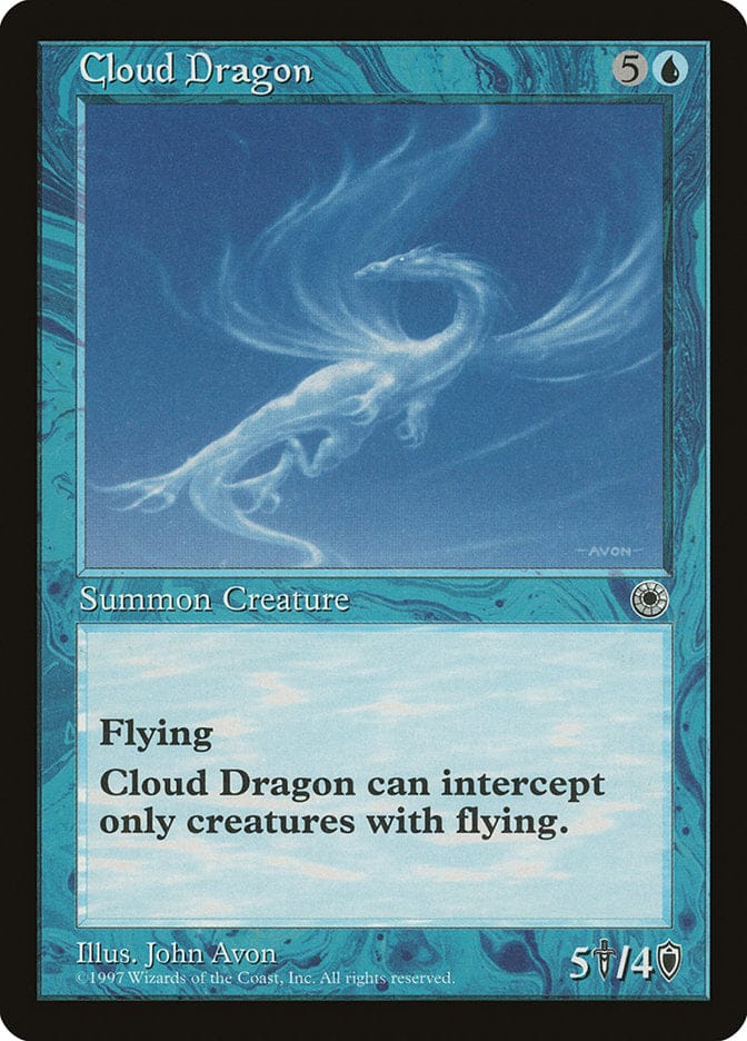 Cloud Dragon [Portal] Magic: The Gathering
