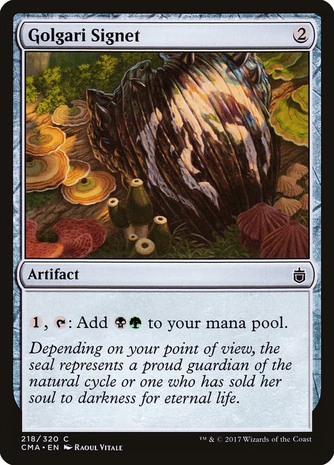 Golgari Signet [Commander Anthology] Magic: The Gathering