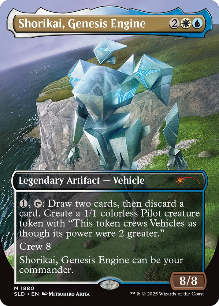 Shorikai, Genesis Engine (Rainbow Foil) [Secret Lair Drop Series] Magic: The Gathering