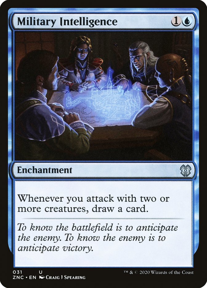 Military Intelligence [Zendikar Rising Commander] Magic: The Gathering