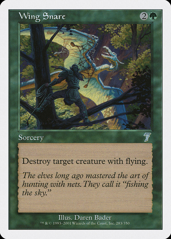 Wing Snare [Seventh Edition] Magic: The Gathering