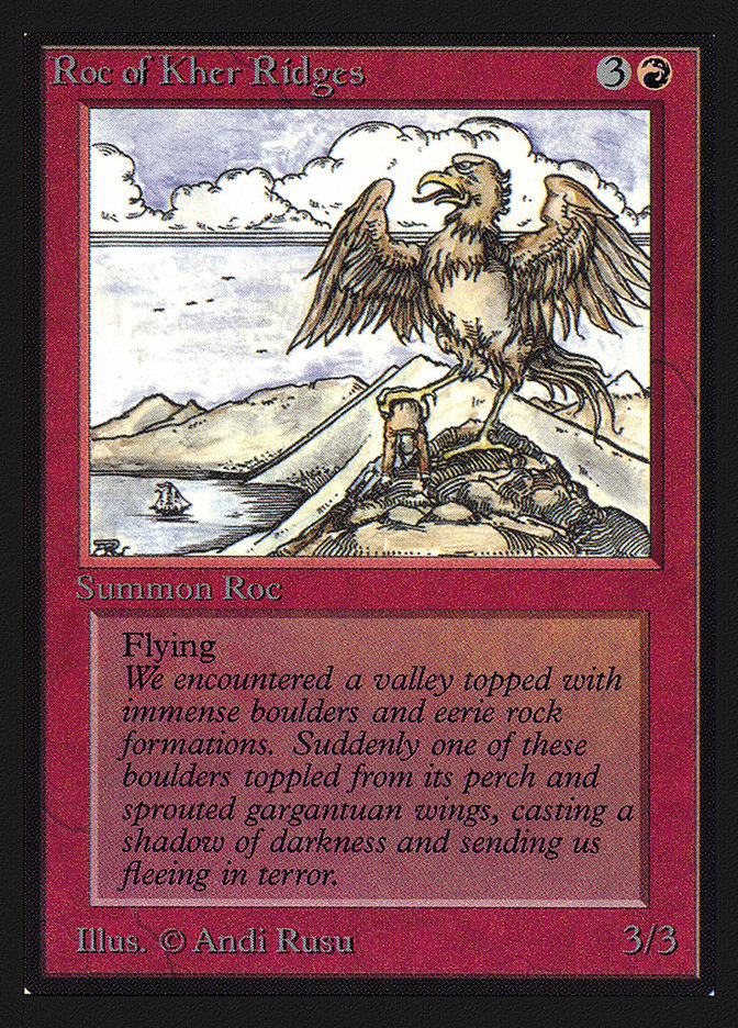 Roc of Kher Ridges [International Collectors' Edition] Magic: The Gathering