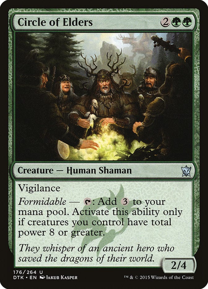 Circle of Elders [Dragons of Tarkir] Magic: The Gathering