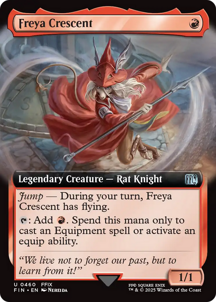 Freya Crescent (Extended Art) [FINAL FANTASY] Magic: The Gathering
