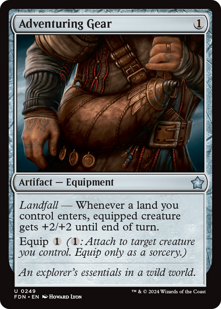 Adventuring Gear [Foundations] Magic: The Gathering