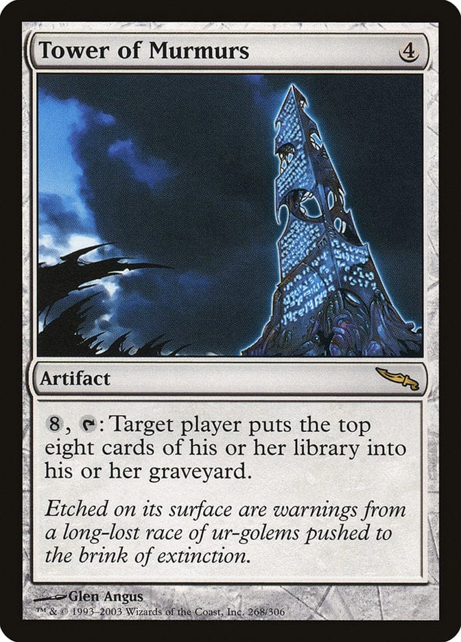 Tower of Murmurs [Mirrodin] Magic: The Gathering