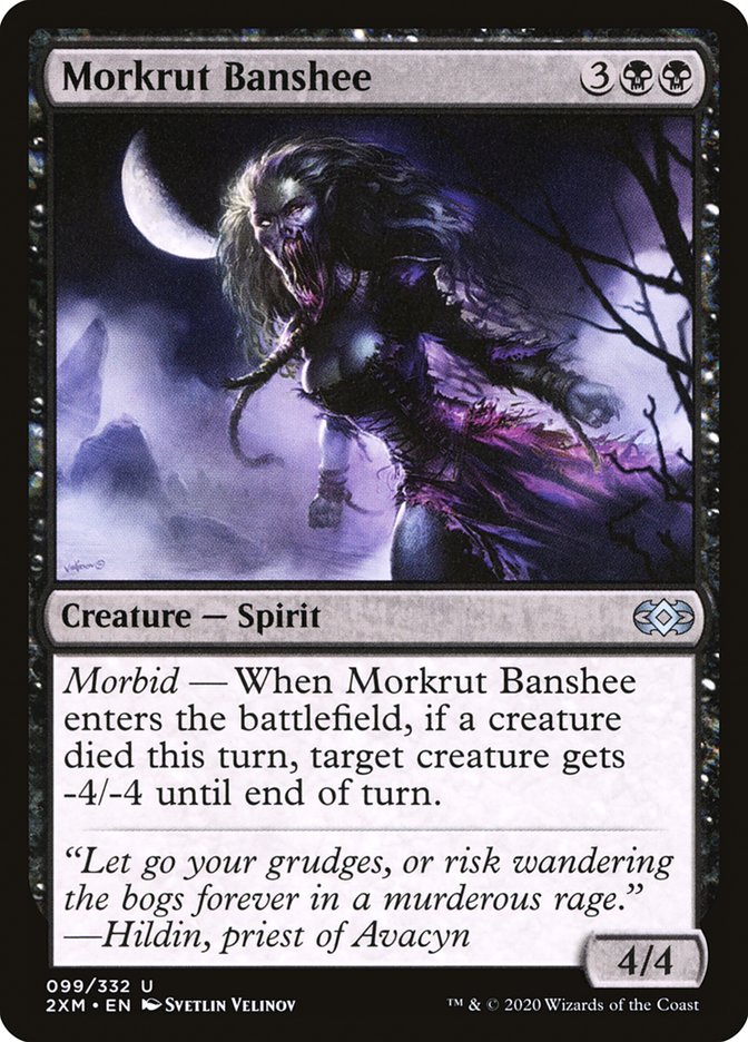 Morkrut Banshee [Double Masters] Magic: The Gathering