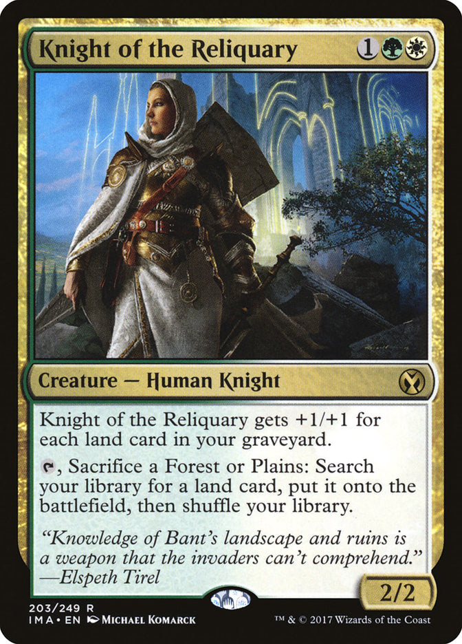 Knight of the Reliquary [Iconic Masters] Magic: The Gathering