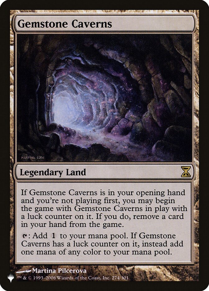Gemstone Caverns [The List] Magic: The Gathering