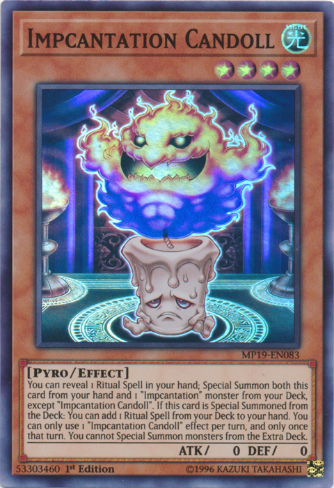 Impcantation Candoll [MP19-EN083] Super Rare - Yugioh Cards For Your TCG Needs!