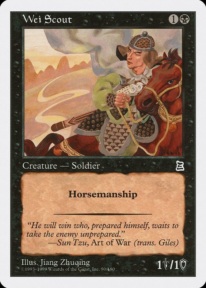 Wei Scout [Portal Three Kingdoms] Magic: The Gathering