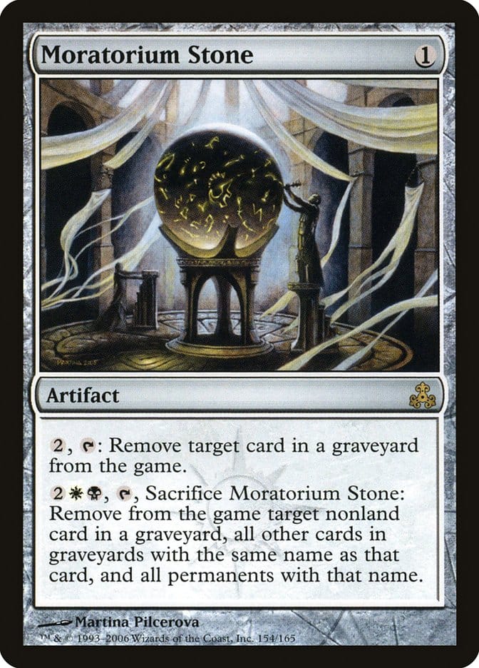 Moratorium Stone [Guildpact] Magic: The Gathering
