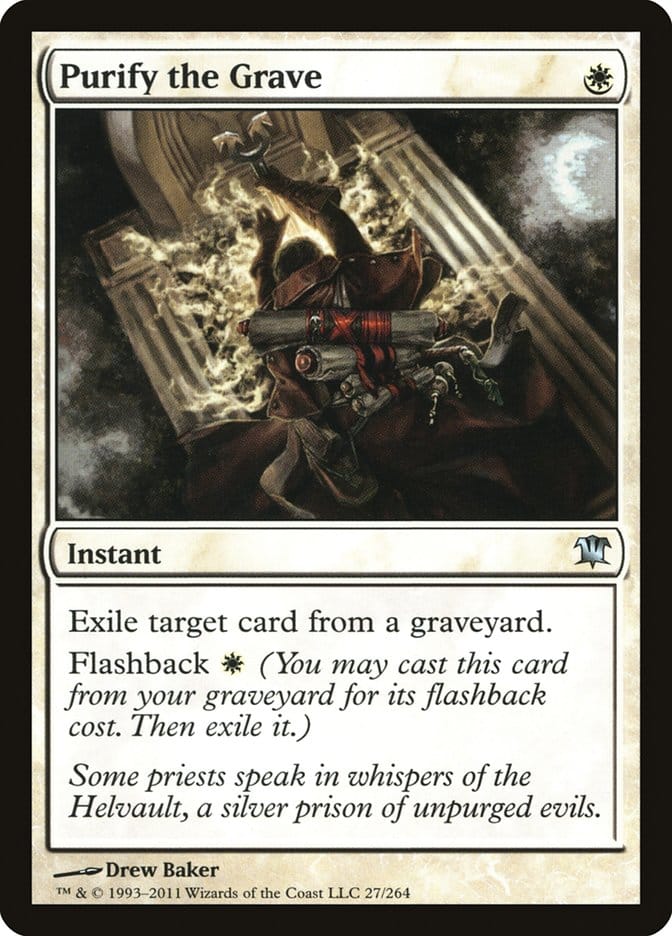 Purify the Grave [Innistrad] Magic: The Gathering