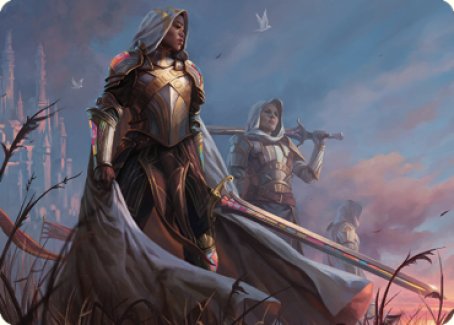 Danitha, Benalia's Hope Art Card [Dominaria United Art Series] Magic: The Gathering