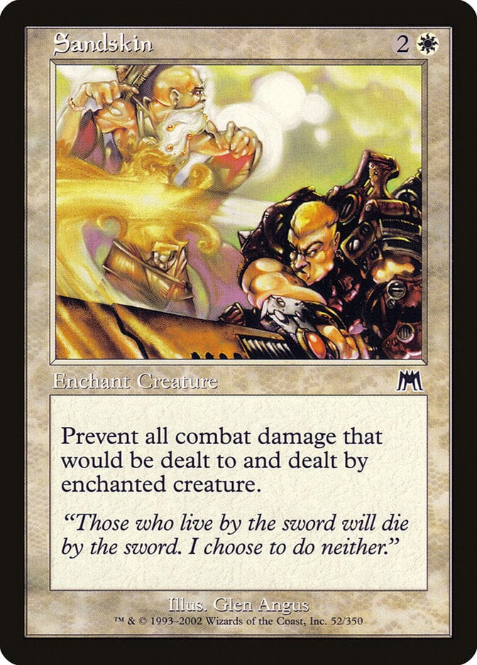Sandskin [Onslaught] Magic: The Gathering