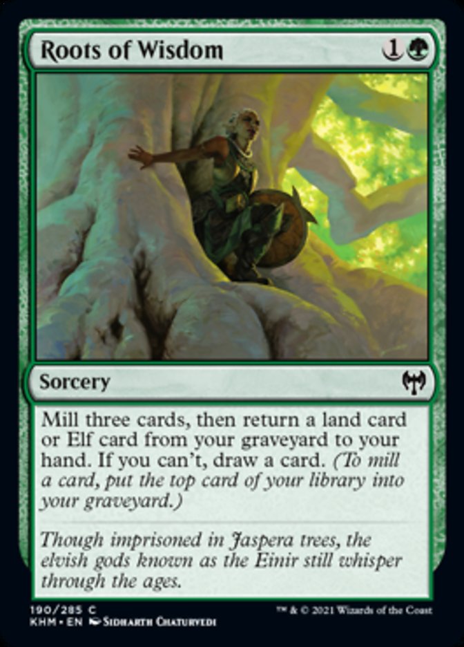 Roots of Wisdom [Kaldheim] Magic: The Gathering