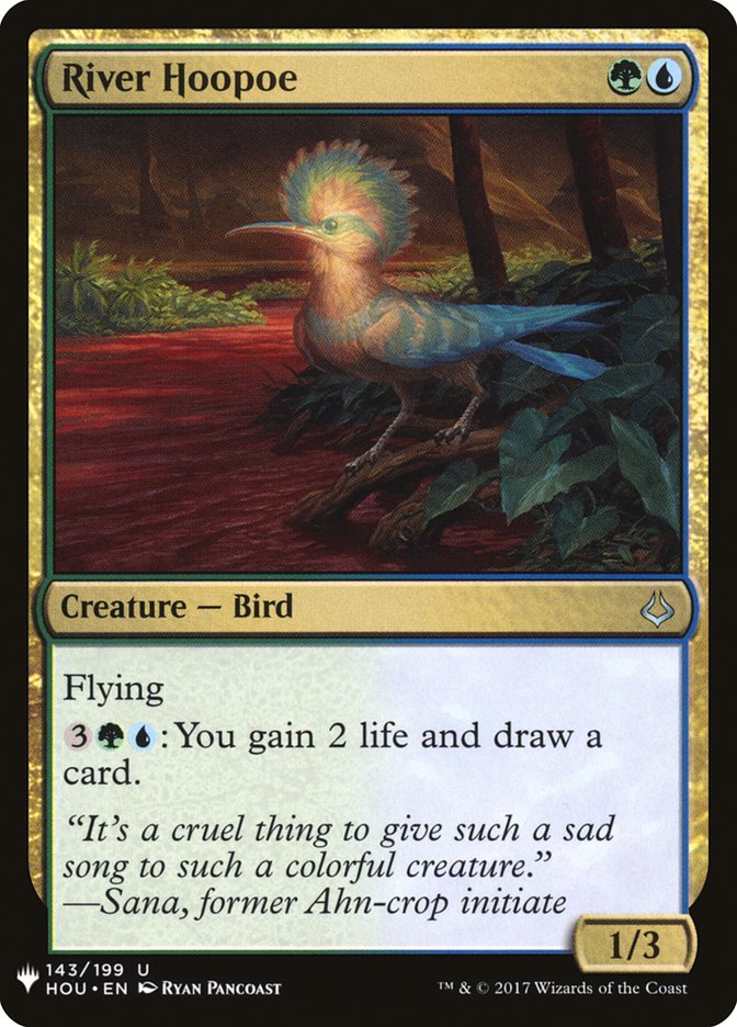 River Hoopoe [Mystery Booster] Magic: The Gathering
