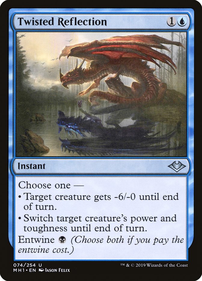 Twisted Reflection [Modern Horizons] Magic: The Gathering