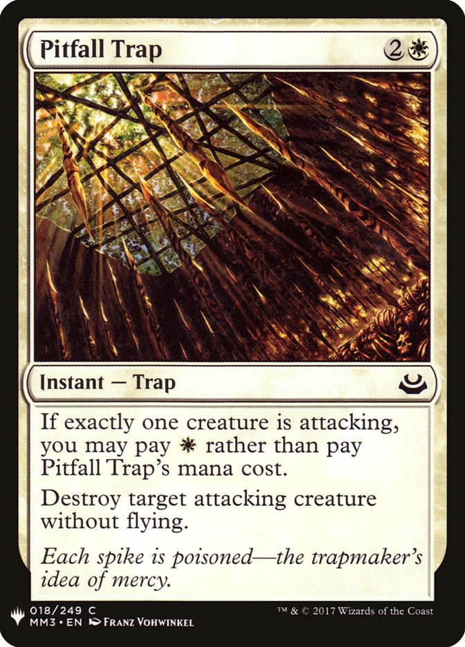 Pitfall Trap [Mystery Booster] Magic: The Gathering