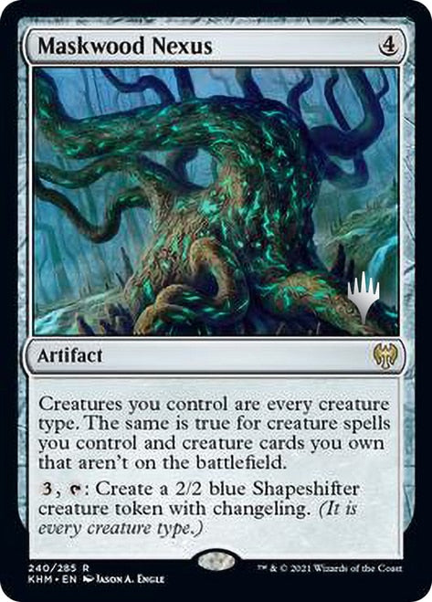 Maskwood Nexus (Promo Pack) [Kaldheim Promos] Magic: The Gathering