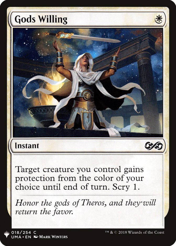 Gods Willing [Mystery Booster] Magic: The Gathering