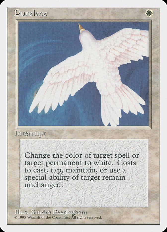 Purelace [Fourth Edition] Magic: The Gathering