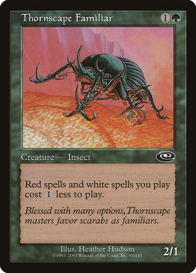 Thornscape Familiar [Planeshift] Magic: The Gathering