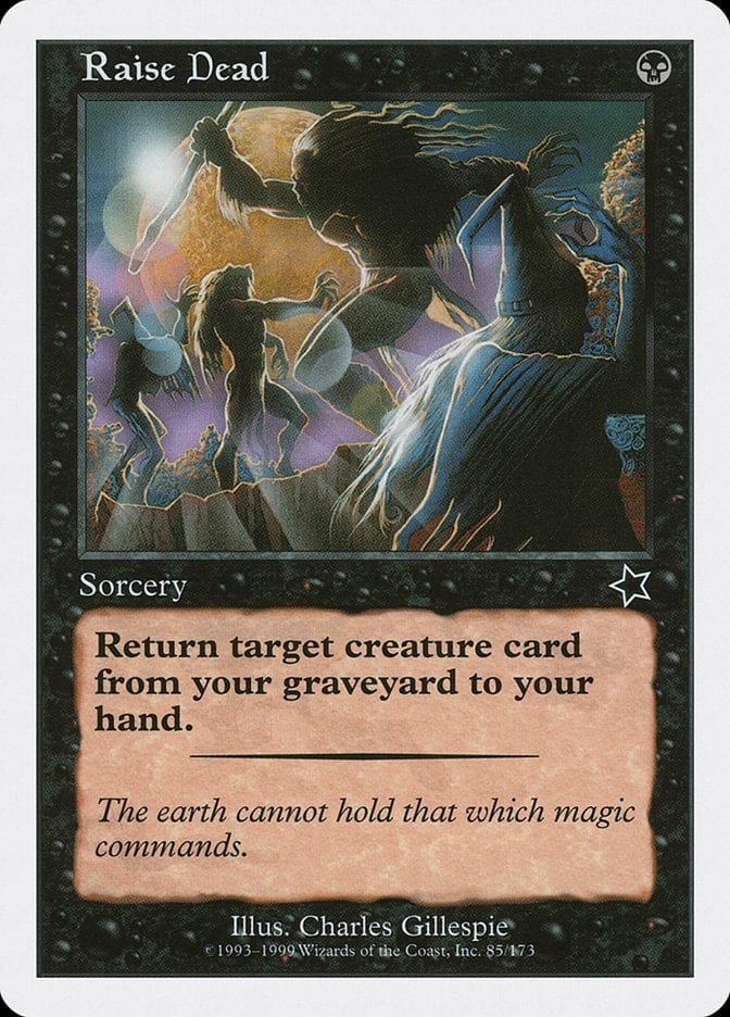 Raise Dead [Starter 1999] Magic: The Gathering