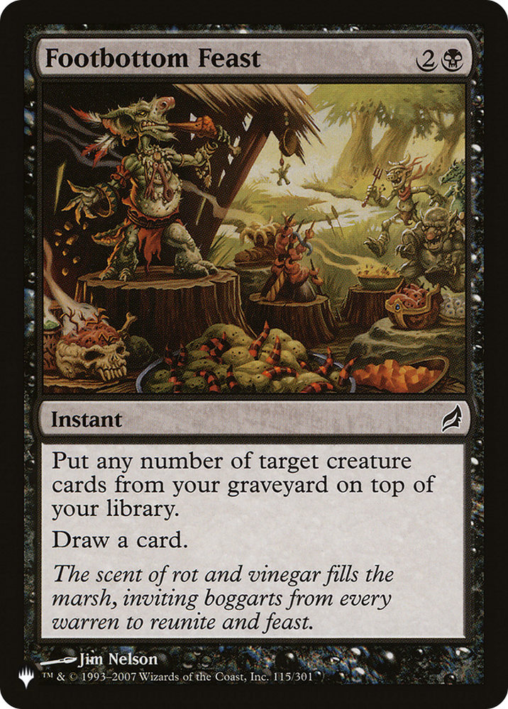 Footbottom Feast [The List] Magic: The Gathering
