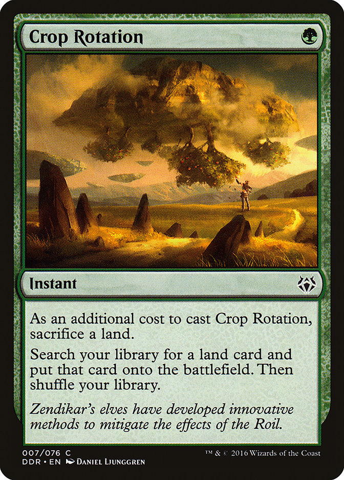 Crop Rotation [Duel Decks: Nissa vs. Ob Nixilis] Magic: The Gathering