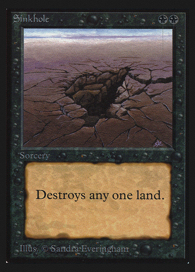 Sinkhole [Collectors' Edition] Magic: The Gathering