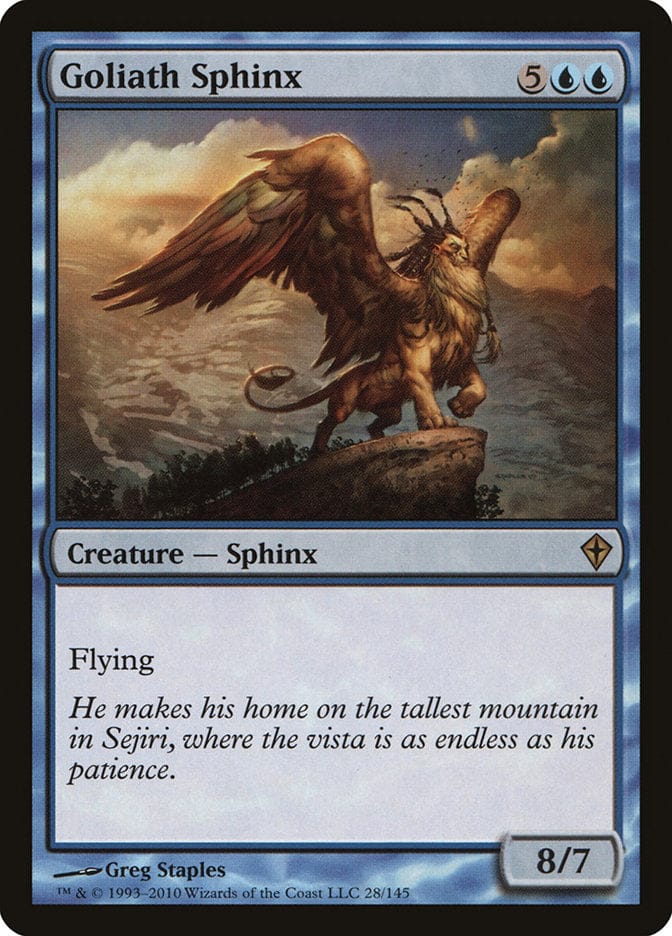 Goliath Sphinx [Worldwake] Magic: The Gathering