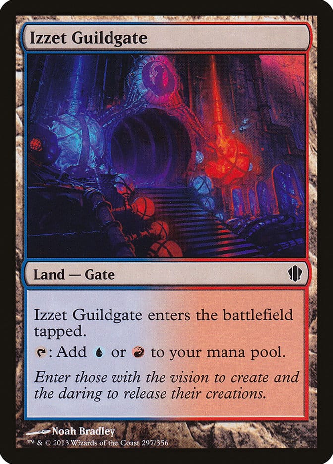 Izzet Guildgate [Commander 2013] Magic: The Gathering