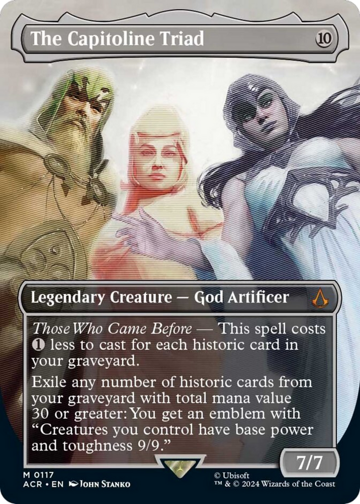 The Capitoline Triad (Showcase) [Assassin's Creed] Magic: The Gathering