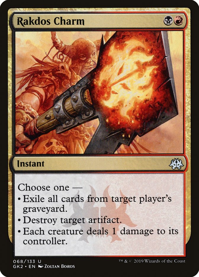 Rakdos Charm [Ravnica Allegiance Guild Kit] Magic: The Gathering