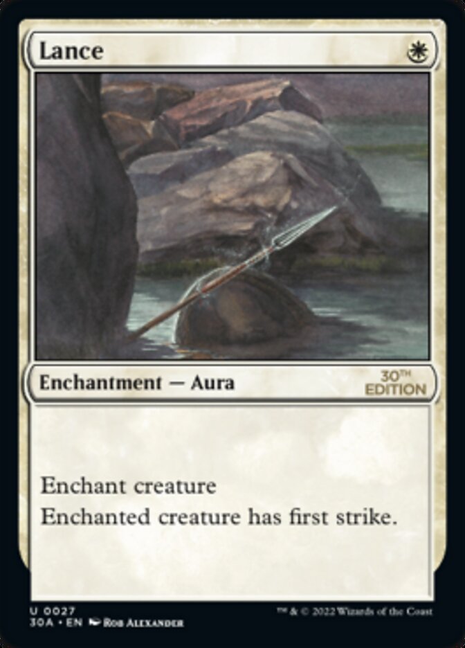 Lance [30th Anniversary Edition] Magic: The Gathering