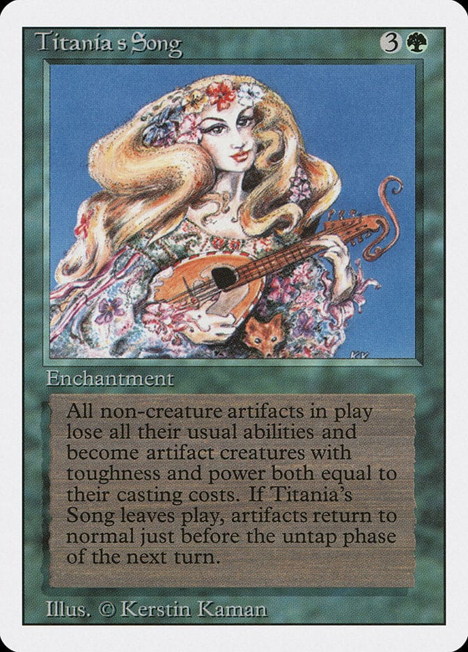 Titania's Song [Revised Edition] Magic: The Gathering