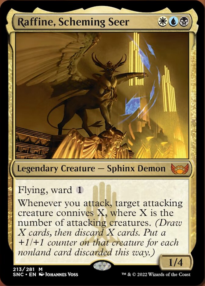 Raffine, Scheming Seer [Streets of New Capenna] Magic: The Gathering