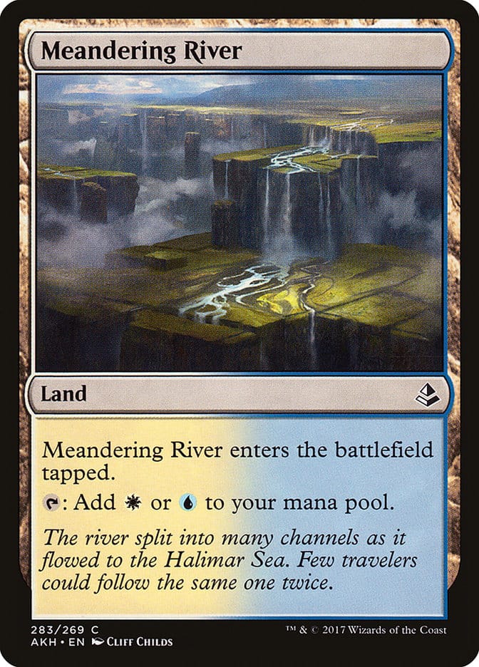 Meandering River [Amonkhet] Magic: The Gathering