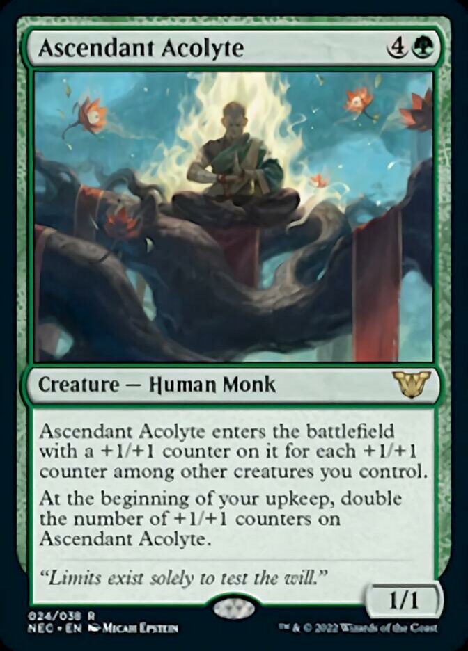 Ascendant Acolyte [Kamigawa: Neon Dynasty Commander] Magic: The Gathering