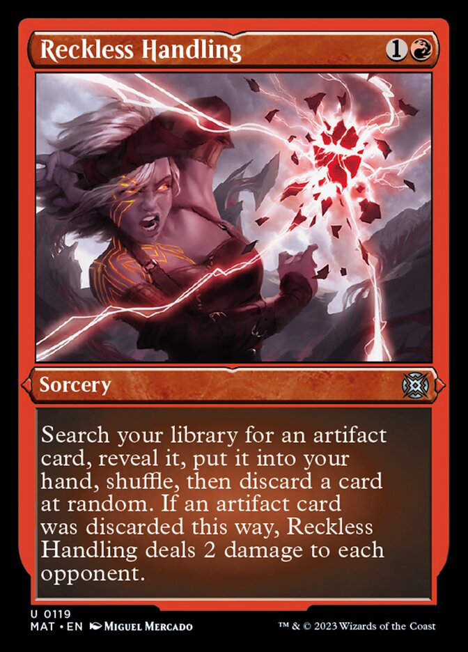 Reckless Handling (Foil Etched) [March of the Machine: The Aftermath] Magic: The Gathering