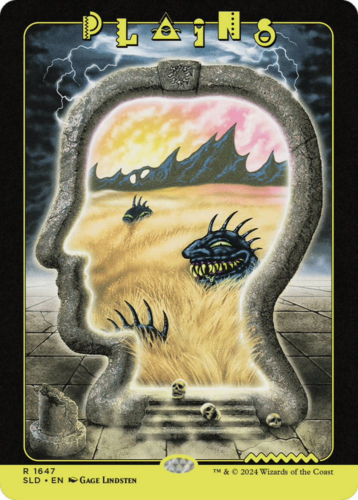Plains (1647) (Rainbow Foil) [Secret Lair Drop Series] Magic: The Gathering