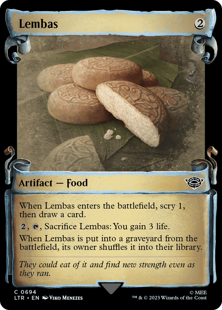 Lembas [The Lord of the Rings: Tales of Middle-Earth Showcase Scrolls] Magic: The Gathering