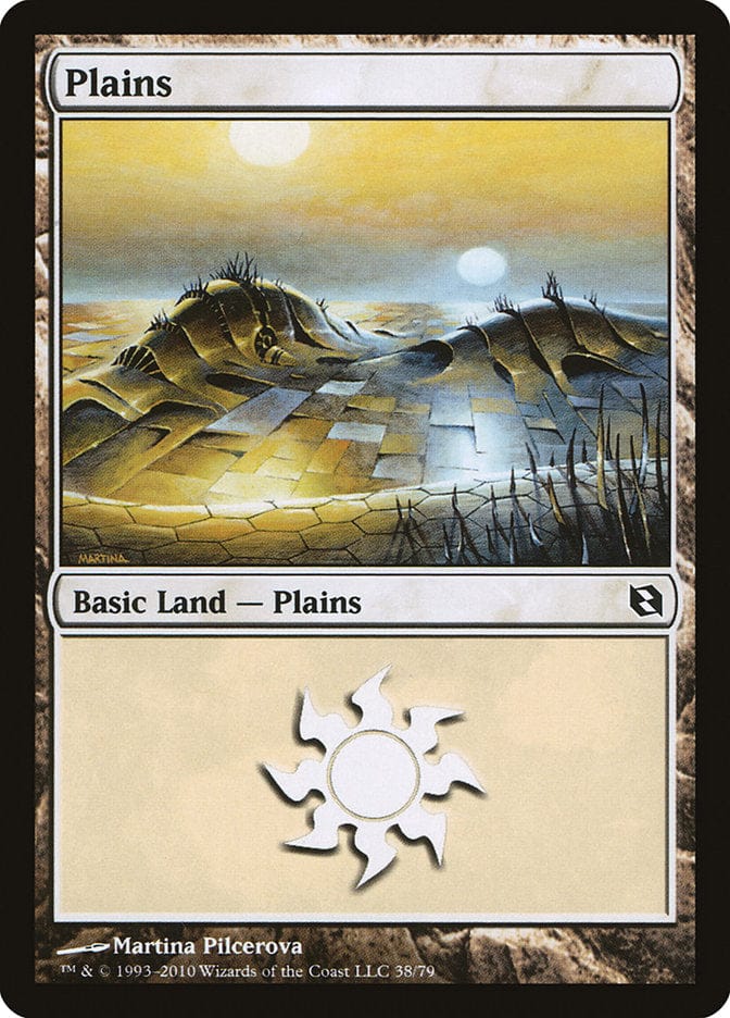 Plains (38) [Duel Decks: Elspeth vs. Tezzeret] Magic: The Gathering