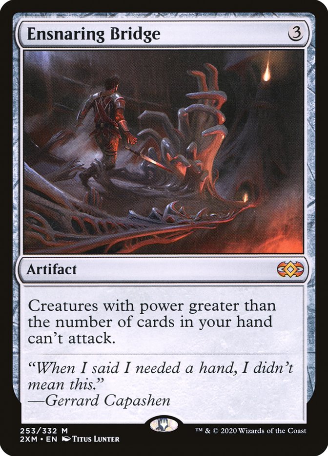 Ensnaring Bridge [Double Masters] Magic: The Gathering