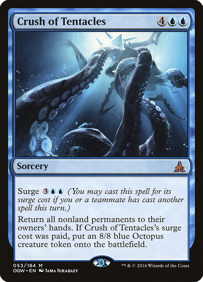 Crush of Tentacles [Oath of the Gatewatch] Magic: The Gathering