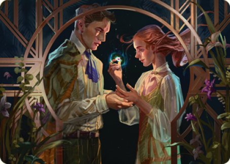 Prosperous Partnership Art Card [Streets of New Capenna Art Series] Magic: The Gathering