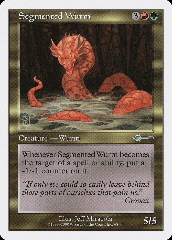 Segmented Wurm [Beatdown] Magic: The Gathering