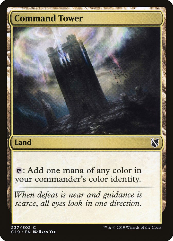 Command Tower [Commander 2019] Magic: The Gathering